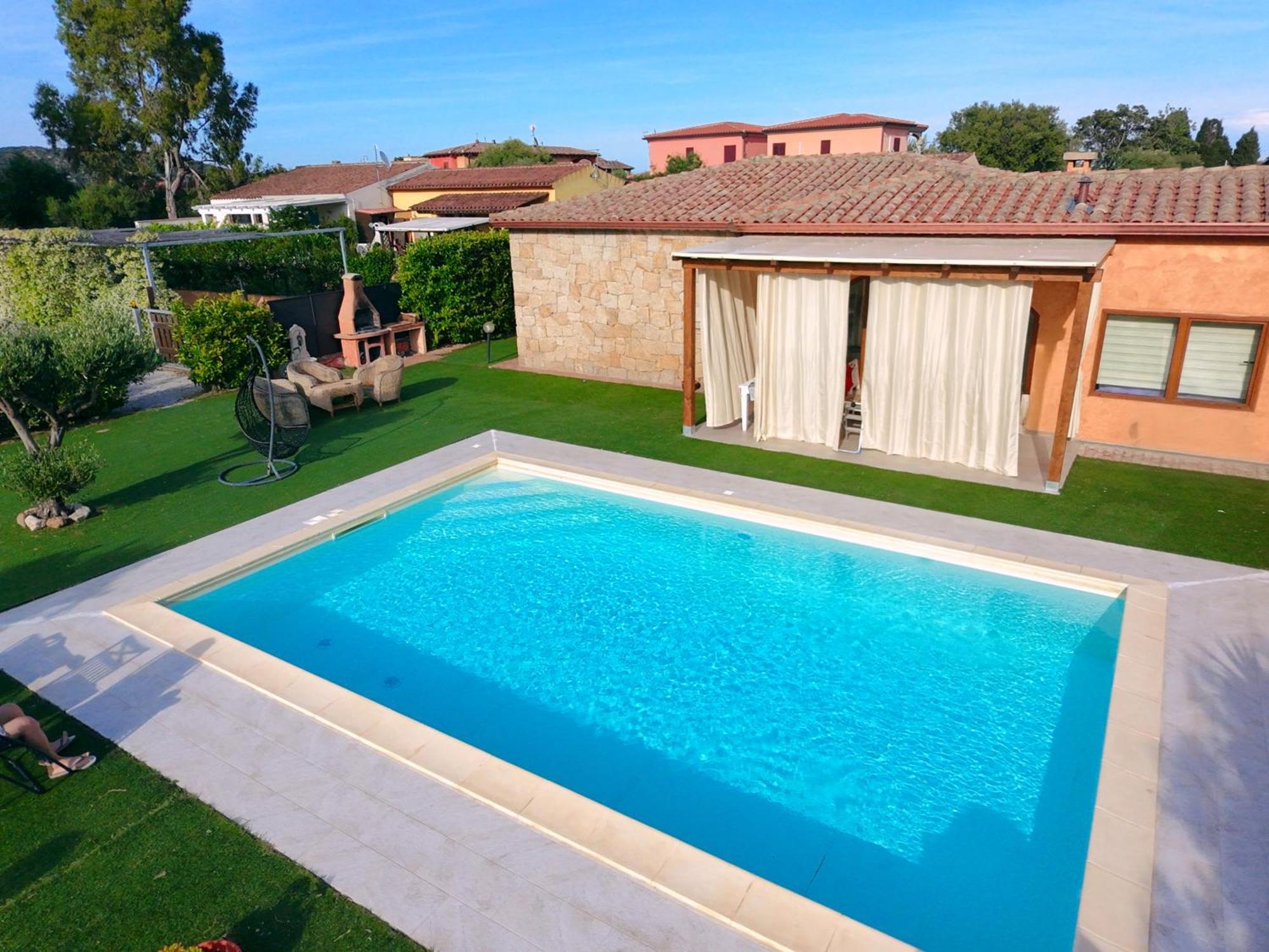 Villa Paola San Teodoro Con Piscina Privata Lu Lioni Exterior foto