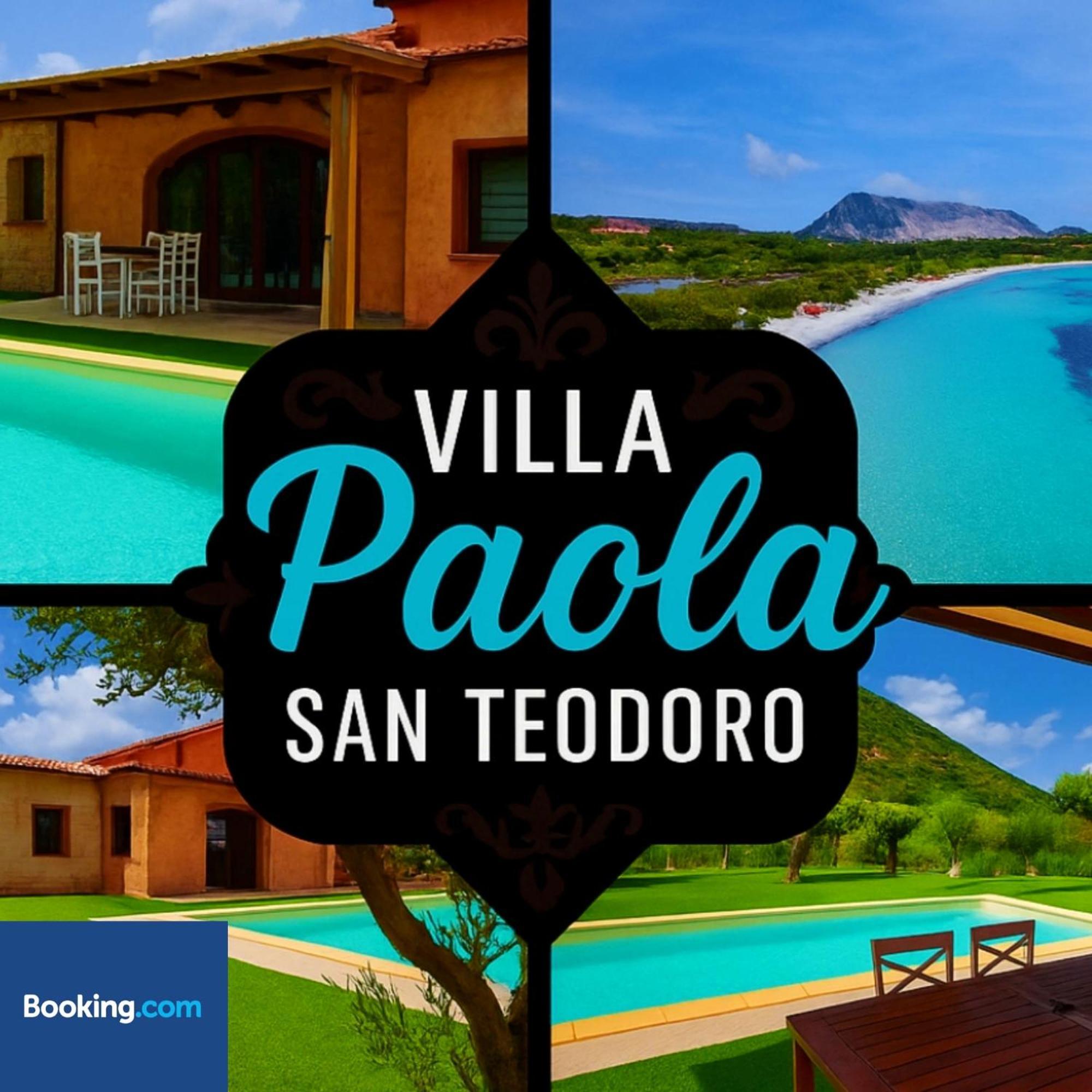 Villa Paola San Teodoro Con Piscina Privata Lu Lioni Exterior foto